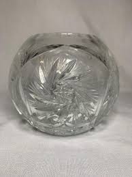 Vintage Cut Star of David Crystal Bowl - Etsy