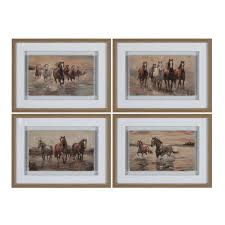 Free Spirits Wall Art - Set of 4 | Lone Star Western Decor