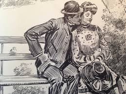 Charles Dana Gibson Signs of Spring 1906 Gibson Girls ...