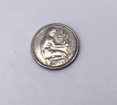 1950 F Germany 50 Pfennig Coin - KM# 109.1 -vintage ...