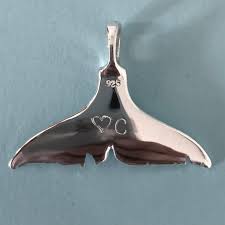 Custom Dolphin Tail Pendants; Silver or Gold | Custom Tails ...