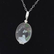 butterfly wing designs | Graphium weiskei necklace