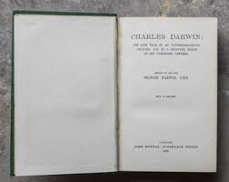 Antique Vintage 1908 Early 1900s Life of Charles Darwin Book Art Nouveau Jugendstil Cover Art Binding Library Collection Natural History - Etsy