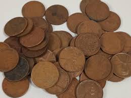 Wheat Penny Roll 1909-1958-50 Pennies per Roll - Etsy Israel