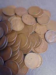Pile of Wheat Pennies - Lil Dusty Online Auctions - All ...