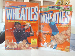 1998 Wheaties, TIGER WOODS, Unopened Cereal Box, 18 oz., Limited Edition Full! | eBay