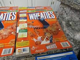 Wheaties cereal boxes LOT of 6 Tiger Woods boxes that are broke down. | eBay Australia