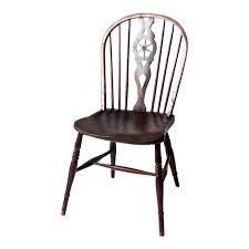 Antique Wheel Back Windsor Chair | Chairish