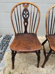 Set of 4 Windsor Side Chairs – McIntosh Cottage Antiques