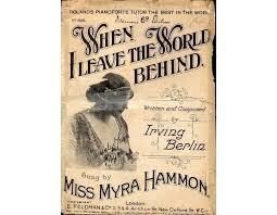 When I leave the world behind - Song - Featuring Miss Myra ...
