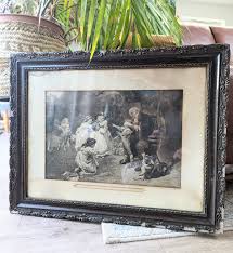 Antique Original Print 'the Sunshine of His Heart', Fred ...