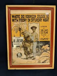 Sold at Auction: Three Framed Black Americana Sheet Music Pieces