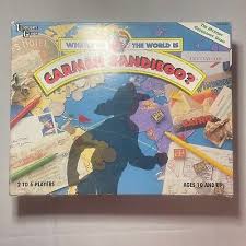 Where in the world is Carmen Sandiego Board Game 1992 Components unopened. | eBay
