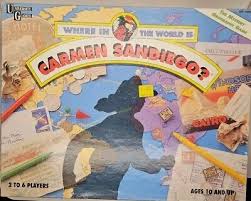 Where In The World Is Carman Sandiego? Board Game | eBay