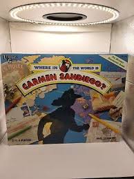Where in the World is Carmen Sandiego? 1992 Board Game - University Games AS IS | eBay