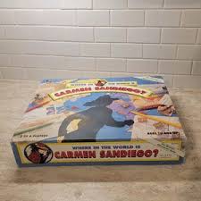 Vintage Where in Time is Carmen Sandiego All Board Game 100% Complete Excellent 1990s 90s 1996 - Etsy