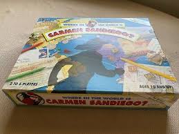 Where in the World is Carmen Sandiego? Vintage boardgame 1992 - University Games | eBay