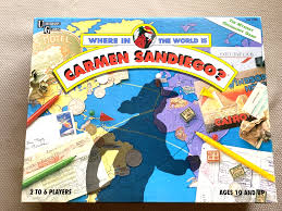 Where in the World is Carmen Sandiego? Vintage boardgame 1992 - University Games | eBay