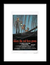 Where the Red Fern Grows'', 1974 Framed Print by Retro Movie ...