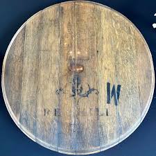 Wine Barrel Lid Lazy Susan – Three Trees Designs