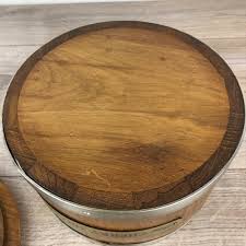 Vintage Old Cherry Cheese Hill Wooden Covered Bowl, Wood Cheese Barrel, Canada, Unique Nut Bowl, Cabin Decor, Photo Prop, Foodie Gift - Etsy