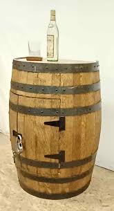 3/4 Whiskey Barrel Double Door Cabinet-Storage c/Lights-Padlock-FREE SHIPPING | eBay