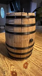 3D printed whiskey barrel pen holder with Kingroon Wood PLA