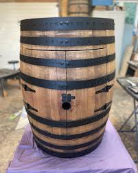 The half barrel cabinet is perfect for limited space and ...