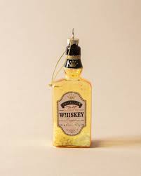 Glass Liquor Bottle Ornaments (Set of 5) – Lone Fox