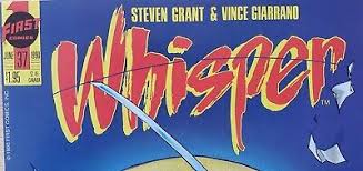 Whisper Issue 37 Vintage First Comics 1990 | eBay