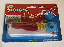 2 Toysmith 6053 Neato Assorted Color Whistle Balloon ...