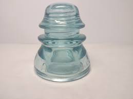 Vintage - Glass Insulator - Beautiful Aqua Blue - Whitall Tatum Co. - No. 1 | eBay