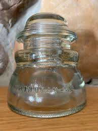 California Smokey Light Amethyst CD166 Glass Insulator - Matthew Bullock Auctioneers