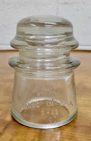 Vintage Whitall Tatum No. 2 Clear Glass Insulator - Etsy