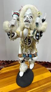 KACHINA WHITE BUFFALO NATIVE AMERICAN NAVAJO HOPI DOLL ...