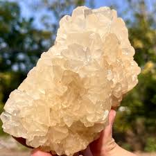 1.74LB New Find Natural White Calcite Cluster Mineral ...