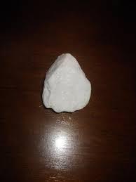 Is this white calcite? It feels chalky and it's very ...