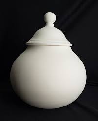 Ceramic Bisque - Large Ginger Jar or Urn - Etsy