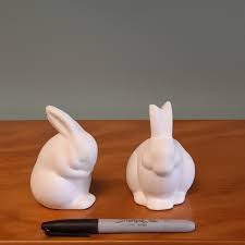 Bunny - Medium - Hairball - Ears Up - Your Creation Station