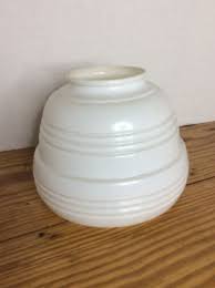 Vintage Milk Glass Light Fixture Art Deco mid century | eBay