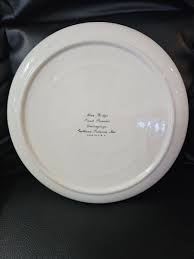 Provincial Blue Ridge Pottery Peasant Snack Plate Cup Hand Art Southern Pottery | eBay