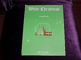 White Christmas, sheet music 1942 (item #369519)