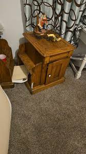 Queen size bed (mattress and box spring)with headboard and ...