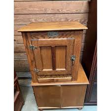 From Acorns to Furniture Solid Oak Wood Icebox Side Cabinet ...