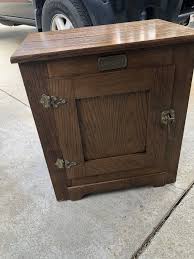 Auction White Clad Simmons Hardware Cabinet WHITE CLAD ...