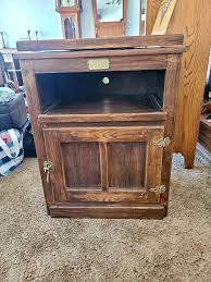 White Clad T.V. cabinet