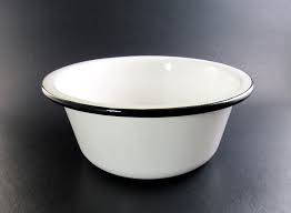 Vintage White Enamel Bowl made in USSR | eBay