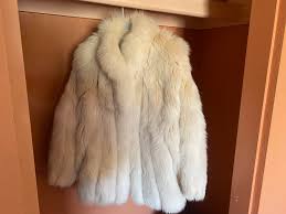 Snow Fox Genuine Fur Coat | eBay