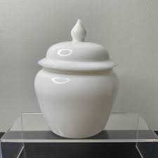 Vintage AVON Milk Glass Ginger / Apothecary Jar W/ Lid ...