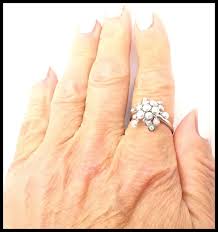 Cartier Diamond 18k White Gold Diamond Diamant Leger De Ring Cert. For Sale at Ruby Lane